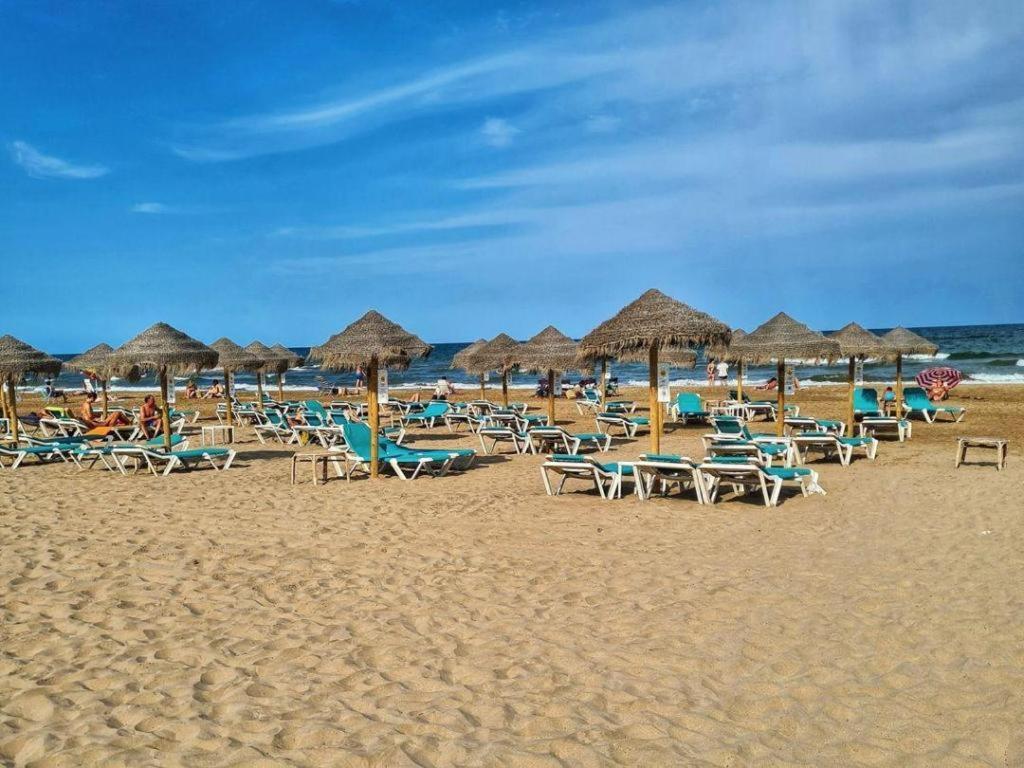Apartamento En La Playa Malvarrosa Valensiya Dış mekan fotoğraf
